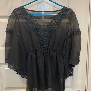 Free People Sheer Top